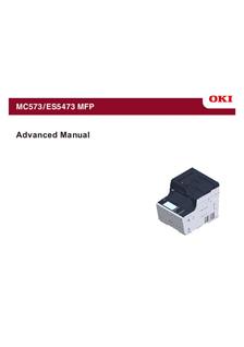 Oki MC573 manual. Camera Instructions.